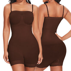 Seamless Sculpt Body Shaper with Removable Straps