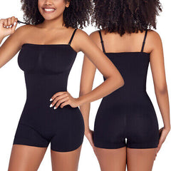 Seamless Sculpt Body Shaper with Removable Straps