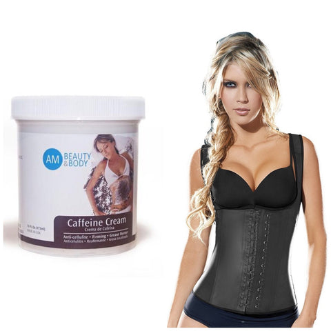 2027 Vest+Caffeine Cream(Great Results For Back Fat, Posture, and Abdomen)